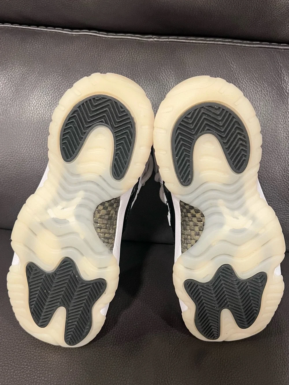 Nike Kids Jordan 11 worn once indoors for a few hours. Like new!